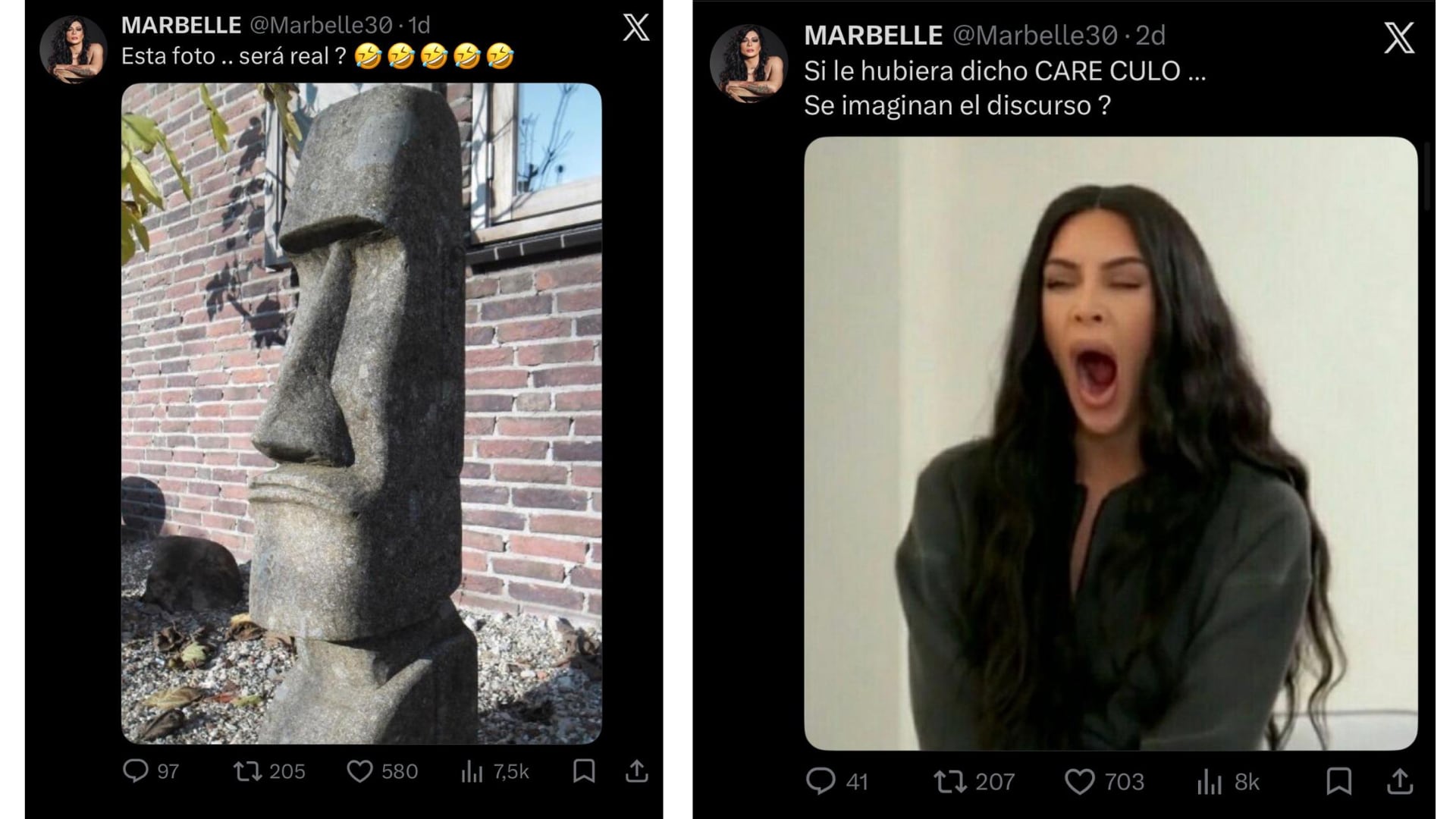 Múltiples mensajes de Marbelle a Gustavo Bolívar por su respuesta al ser llamado