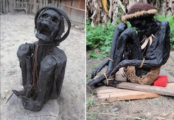 El estudio analizó 54 entierros