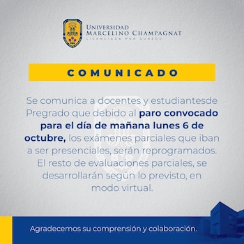 Universidad Marcelino Champagnat.