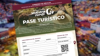 Pase turístico para que coches