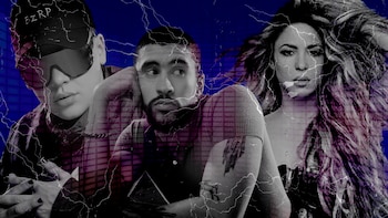 Biza, Bad Bunny, Shakira: estandartes