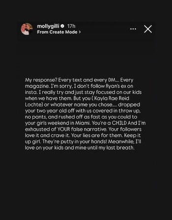 La ex esposa de Ryan Lochte tuvo una pelea con la pareja actual