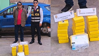 Incautan más de 21 kilos