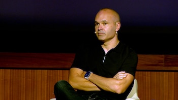 24/10/2025 El exfutbolista Andrés Iniesta