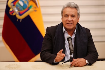 El presidente de Ecuador, Lenín