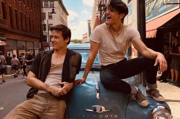 Kyle Allen (a la izquierda)