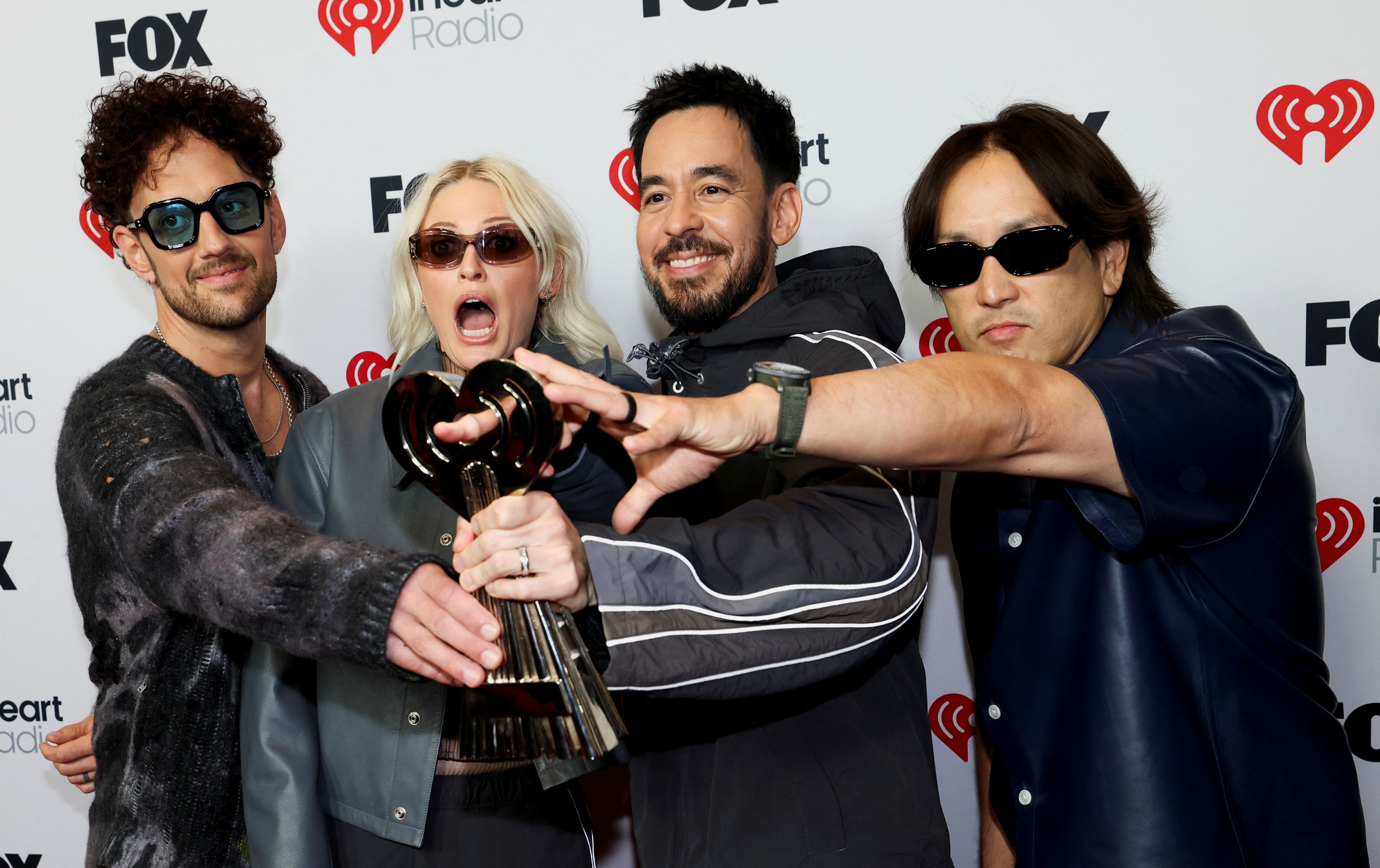 La gira mundial de Linkin Park incluye fechas en América del Norte, Europa y América Latina(REUTERS/Mario Anzuoni)