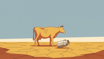“El ganado está muriendo”: la desesperada ayuda que piden los productores de leche dominicanos