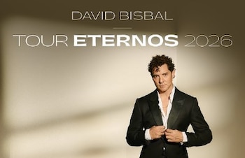 David Bisbal anuncia su Tour Eternos 2026 con seis conciertos en México entre noviembre y diciembre, destacando la popularidad del cantante español en el país (Ocesa)