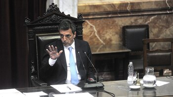 Sergio Massa ejerció la presidencia