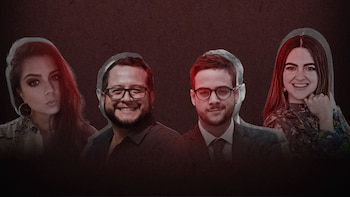 Andrea Chávez y Abraham Mendieta,