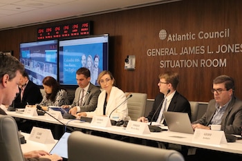 El Atlantic Council recomendó que el gobierno de Abelardo De La Espriella use el paquete de USD 1.000 millones de Washington para recuperar territorios y sostener la presencia del Estado en Colombia - crédito @aclatamcarib/Instagram