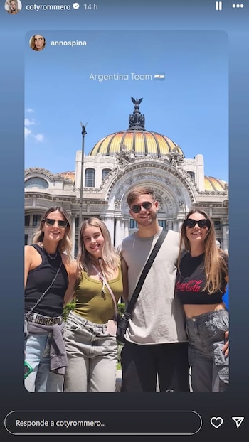 Coty y Nacho compartieron imágenes