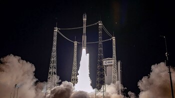 Una foto de Arianespace/ESA muestra
