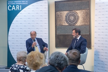 Durante el encuentro, Marteau y