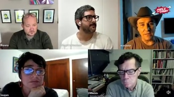 Daniel Samper Ospina lideró un debate sobre el papel de los caricaturistas en Colombia, a propósito de las polémicas declaraciones de 'Matador' contra la primera dama Ana Lucía Pineda (Captura de pantalla 'Noty Danny')