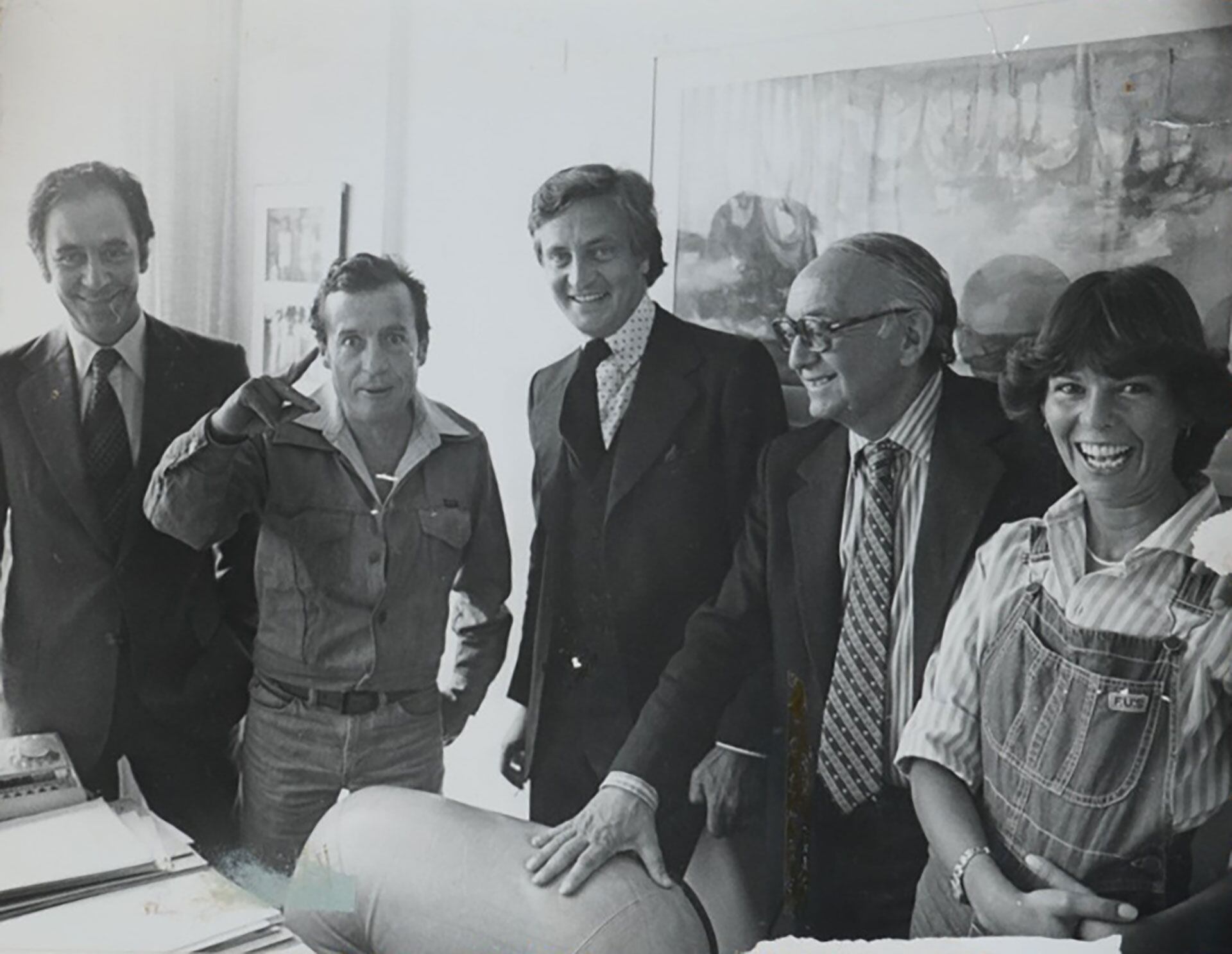 El productor trajo a Roberto Gómez Bolaños intuyendo que sus entrañables personajes podían ser un éxito también en Argentina. Cincuenta años después, siguen vigentes (Foto/Archivo personal Fernando Marin)