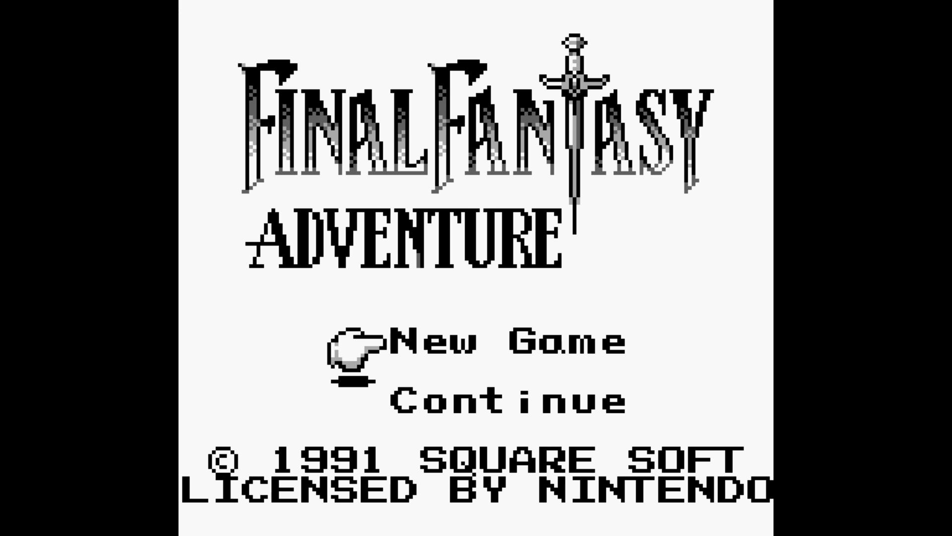 Final Fantasy Adventure - Squaresoft