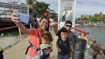 Migrantes venezolanos se toman una