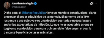 Jonathan Malagón - crédito @JoMalagon/X