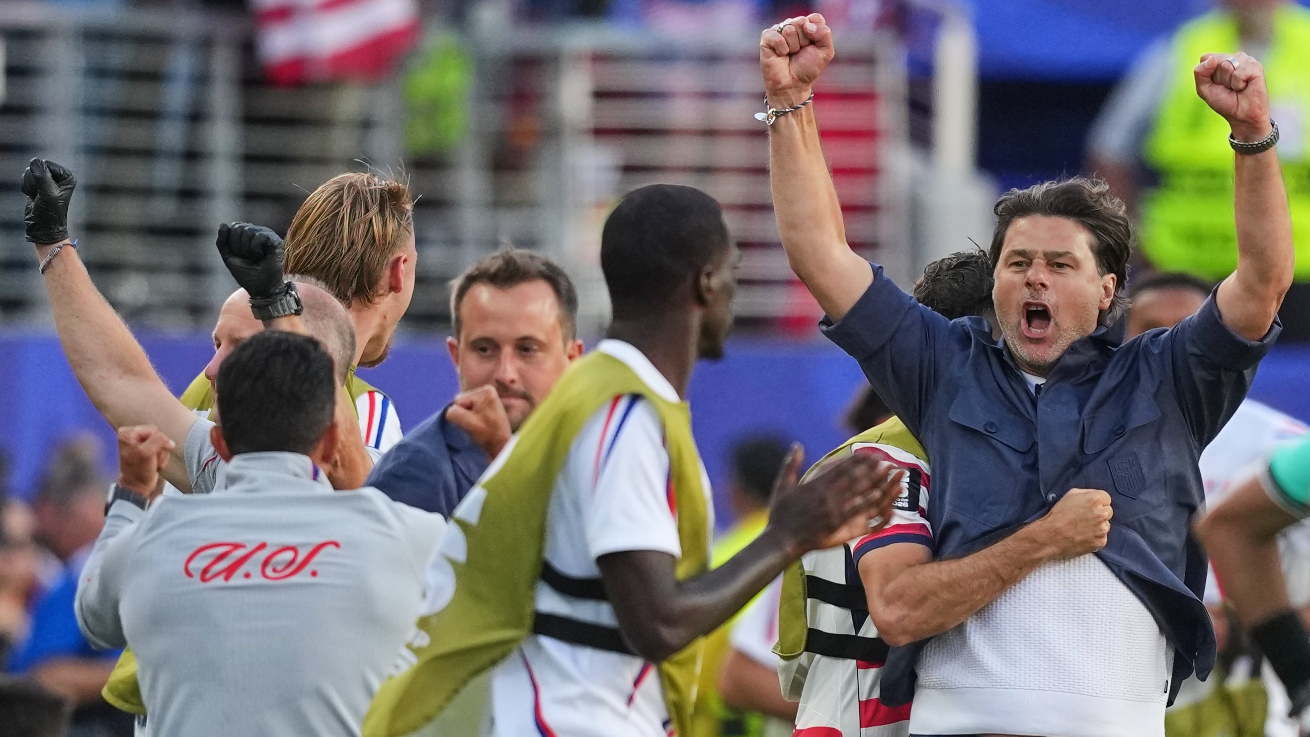 Estados Unidos jugará los octavos de final del Mundial ante Bélgica este lunes en el Lumen Field de Seattle (AP Photo/Julio Cortez)