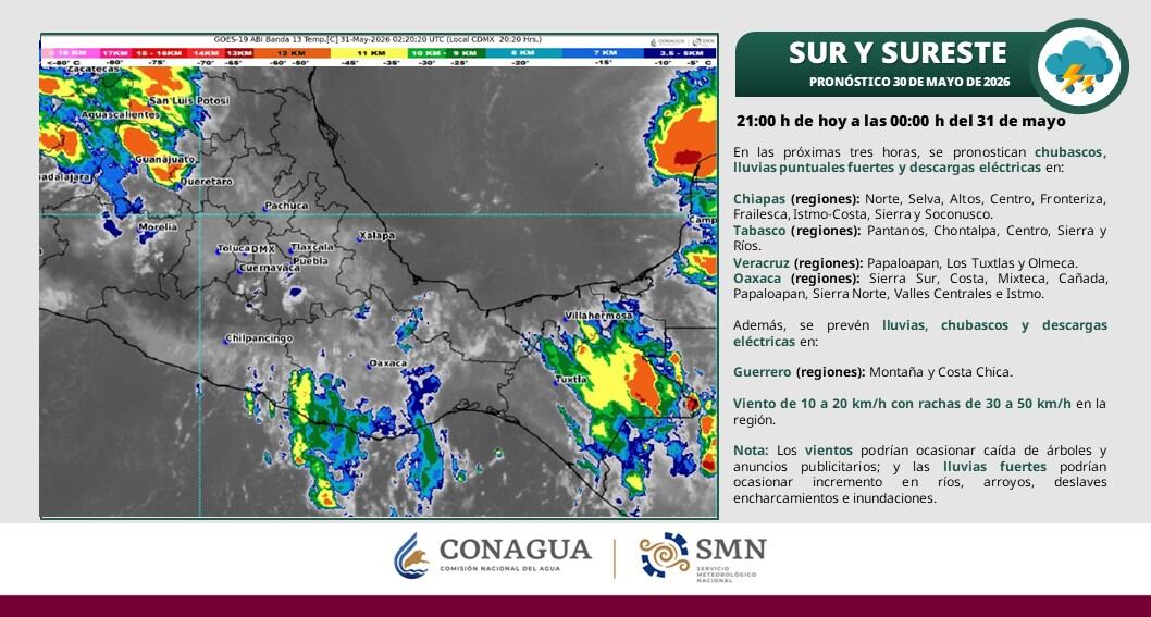 clima Conagua (@conagua_clima/X)