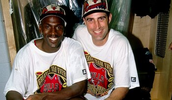 Haley, con Jordan, de quien