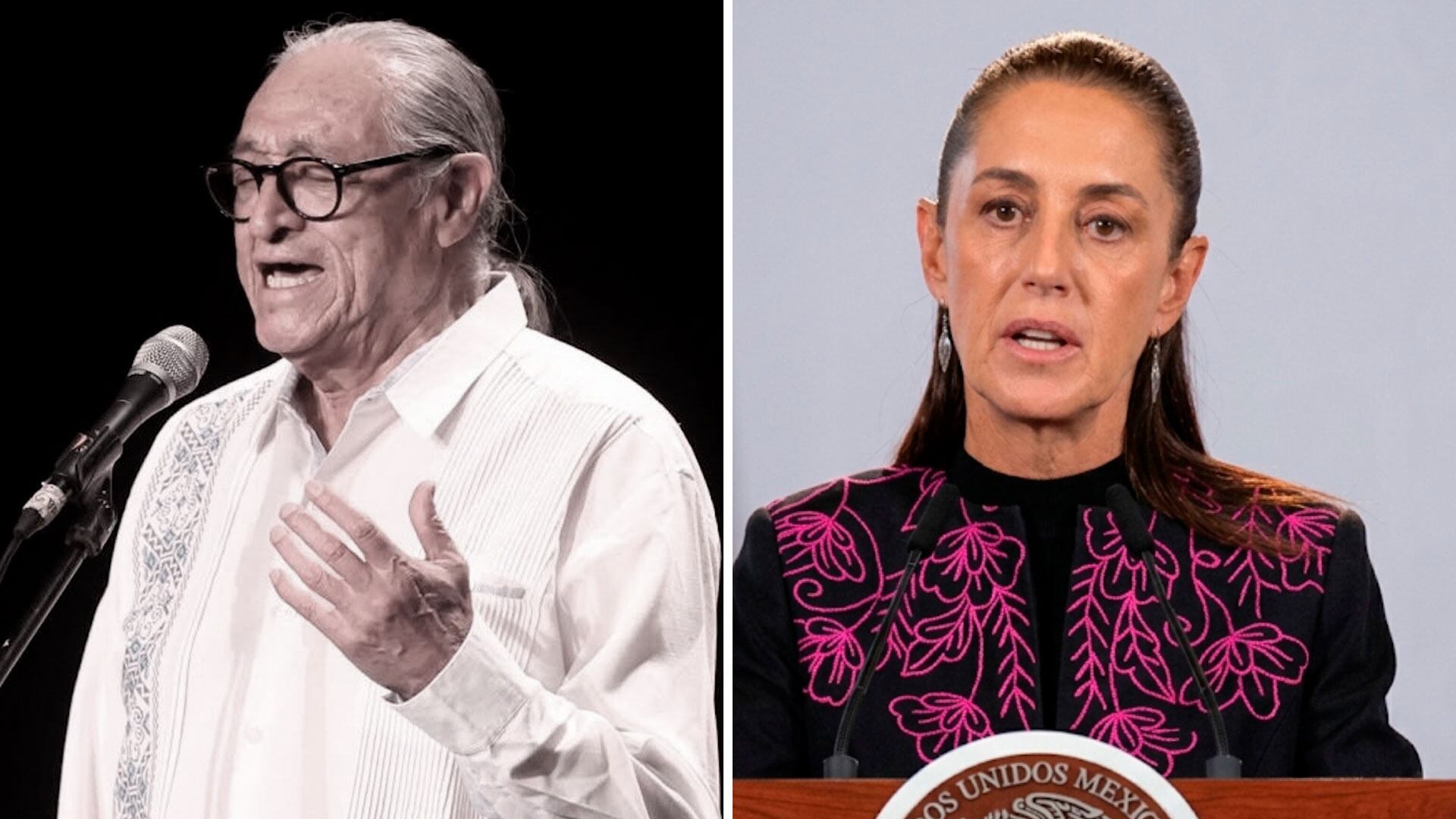 Sheinbaum lamenta muerte del cantautor Gabino Palomares a los 76 años