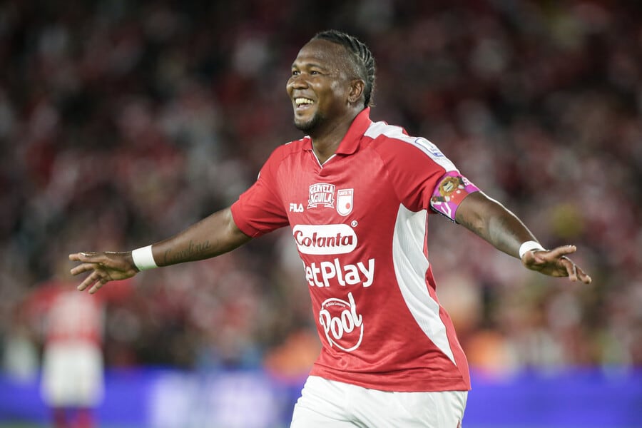 Hugo Rodallega ha marcado dos goles con asistencia de Jader Obrian - crédito Cristian Bayona/Colprensa