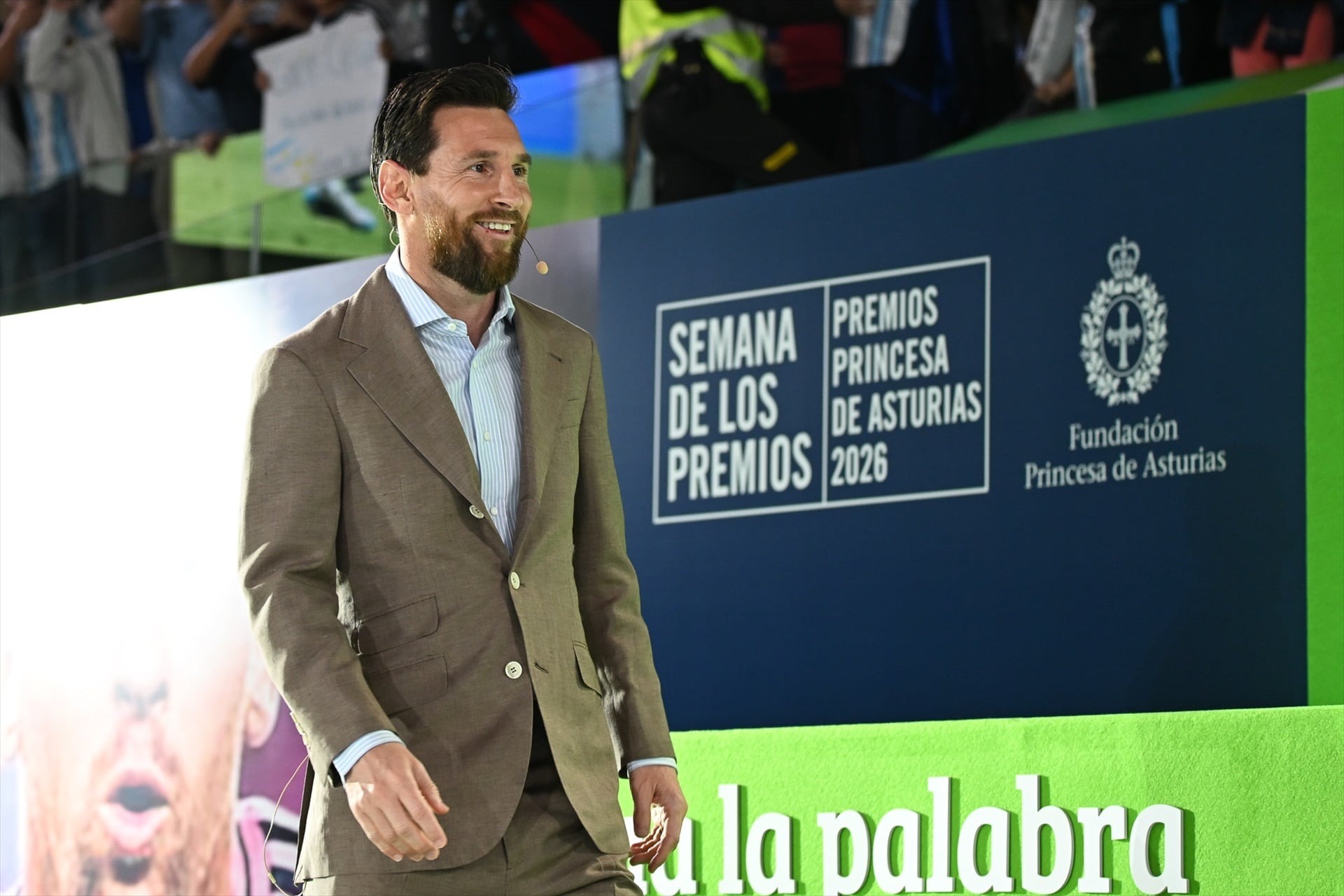 Messi en Oviedo: "Quiero que me recuerden como un gran deportista que luchó por sus metas"