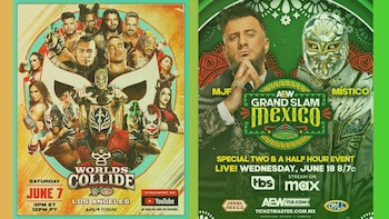 WWE y AAA compitieron con