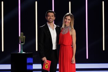 Los presentadores del Benidorm Fest