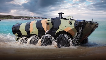 Los vehículos blindados de Italia