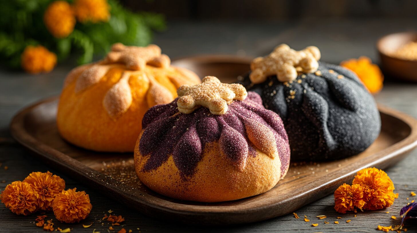 Un pan de muerto relleno supera con facilidad las 400 kilocalorías por porción. - (Imagen Ilustrativa Infobae)