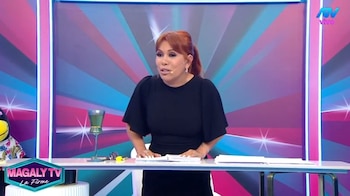 Magaly Medina niega burlarse de la fe de Cuto Guadalupe y lanza fuerte frase. Captura: Magaly TV La Firme.