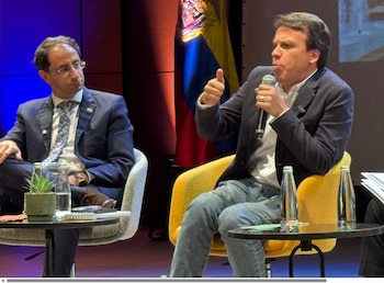 José Manuel Restrepo y Leonardo Huerta - crédito @LeonardoHuertaG/X