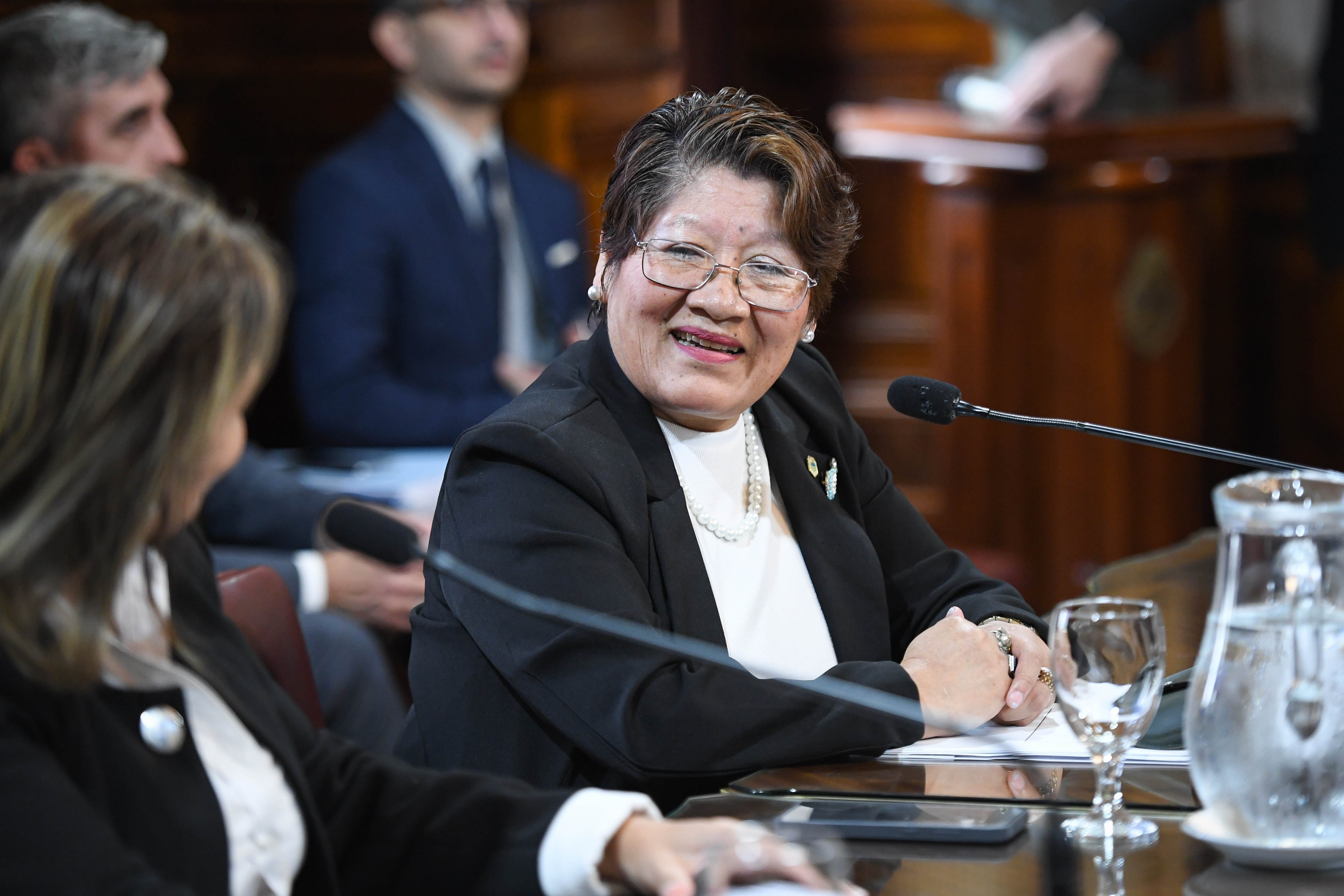 La legisladora libertaria y pastora evangélica Vilma Bedia