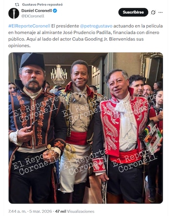 - crédito @DCoronell/X