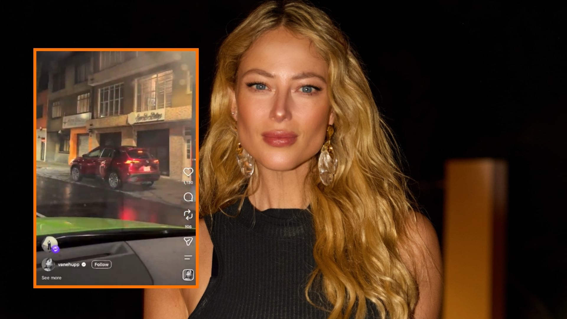 Vanessa Huppenkothen transmite en vivo persecución en calles de CDMX: VIDEO conmociona las redes sociales. (Instagram / X)