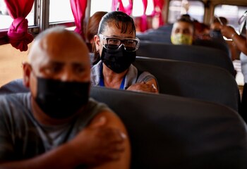 Employees of an assembly factory