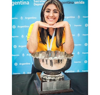 María José Campos con el