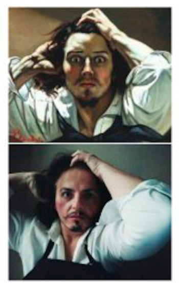 "El desesperado", de Gustav Courbet