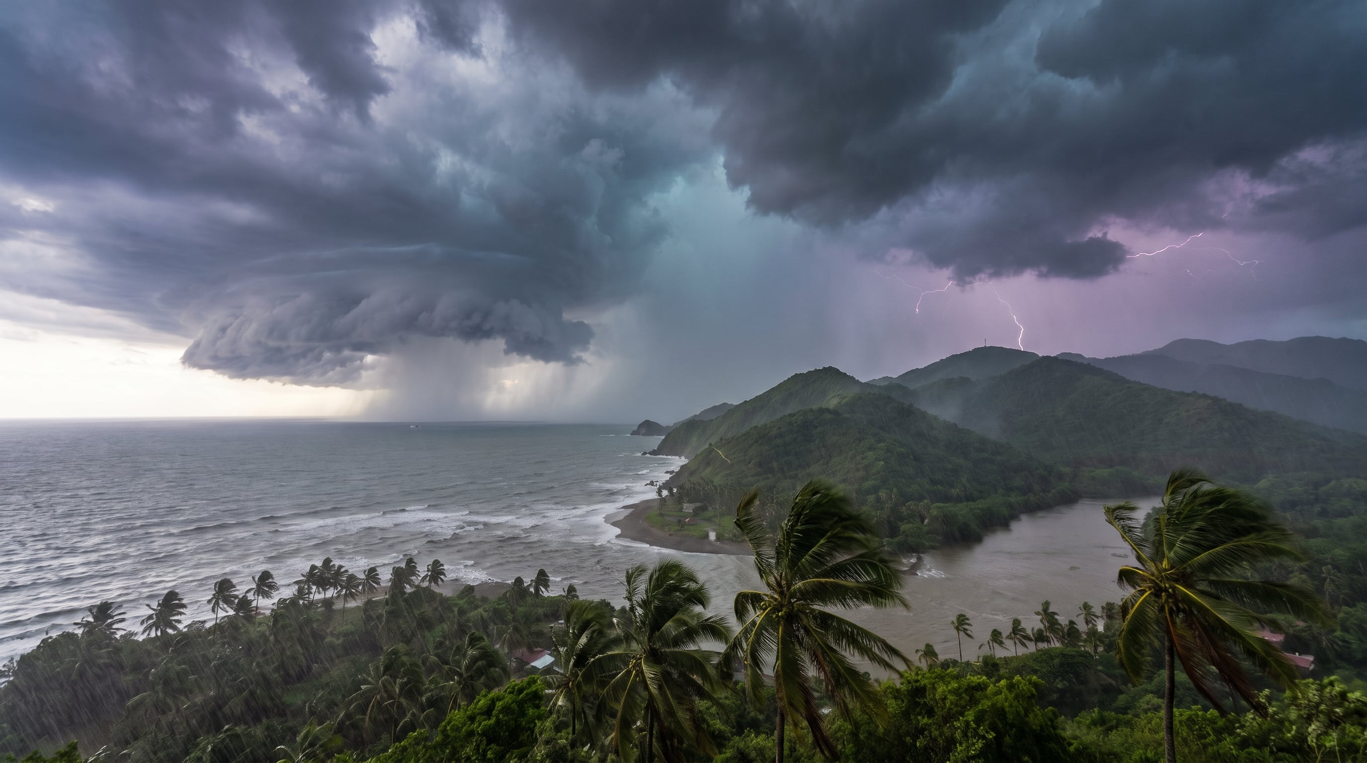 Huracán Genevieve baja a categoría 4, propiciando lluvias fuertes al occidente de México, mientras onda tropical 21 impacta el sur