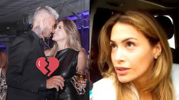 Marcelo Tinelli y Milett Figueroa