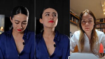 “Parece que está llorando pero