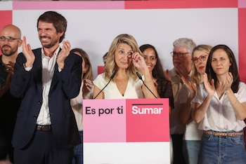 La candidata a la presidencia