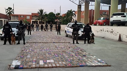 Decomisaron en Ecuador dos toneladas de cocaína que iban a enviarse a Rusia