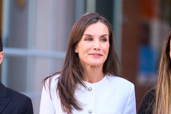 La reina Letizia de España asiste al diálogo con mujeres gitanas y la Fundación Secretariado Gitano (FSG) (Jack Abuin/ZUMA Press Wire)
