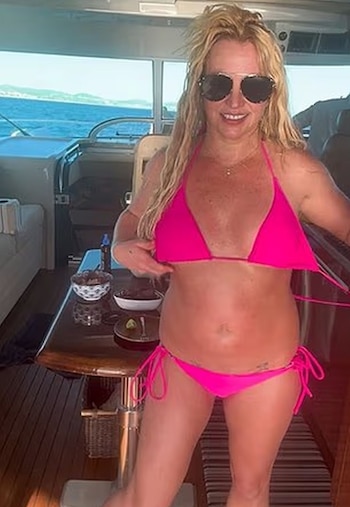 La cantante estadounidense disfruta un