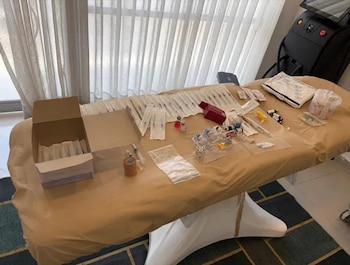 Medicamentos, equipos e insumos fueron incautados durante los procedimientos de inspección adelantados por las autoridades. - crédito Alcaldía de Barranquilla
